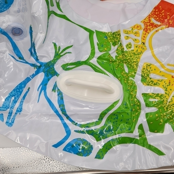 Intex Multicolored Floral Transparent Tube Float - Picture 6 of 9